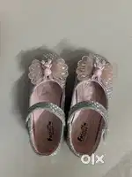 1 time wore , birthday/party wear girls heel sandals