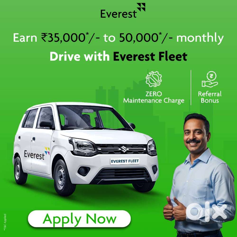 driver Wanted: Drive EVs with Everest Fleet in Kolkata