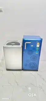 Whirlpool genius blue and LG turbo drum top load automatic machine
