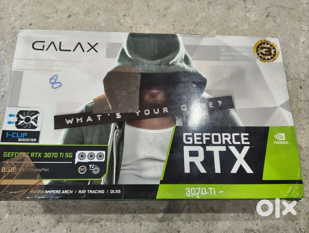RTX 3070 Ti Galax (Mint Condition)  Original Box