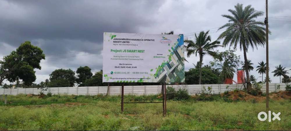 Luxury 4000 sq.ft BIAAPA Approved Plots @ ₹1,250/sq.ft