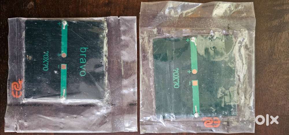 5v solar panels 2nos