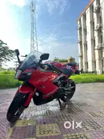 The bike is in new condition