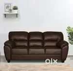 Sell Brown 3 Seater Sofa Set