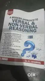 RS Agarwal. Verbal and Non verbal reasoning book English medium