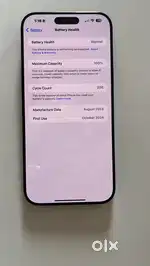 I phone 16 pro max 256