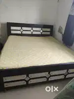 Double size bed with mattress free