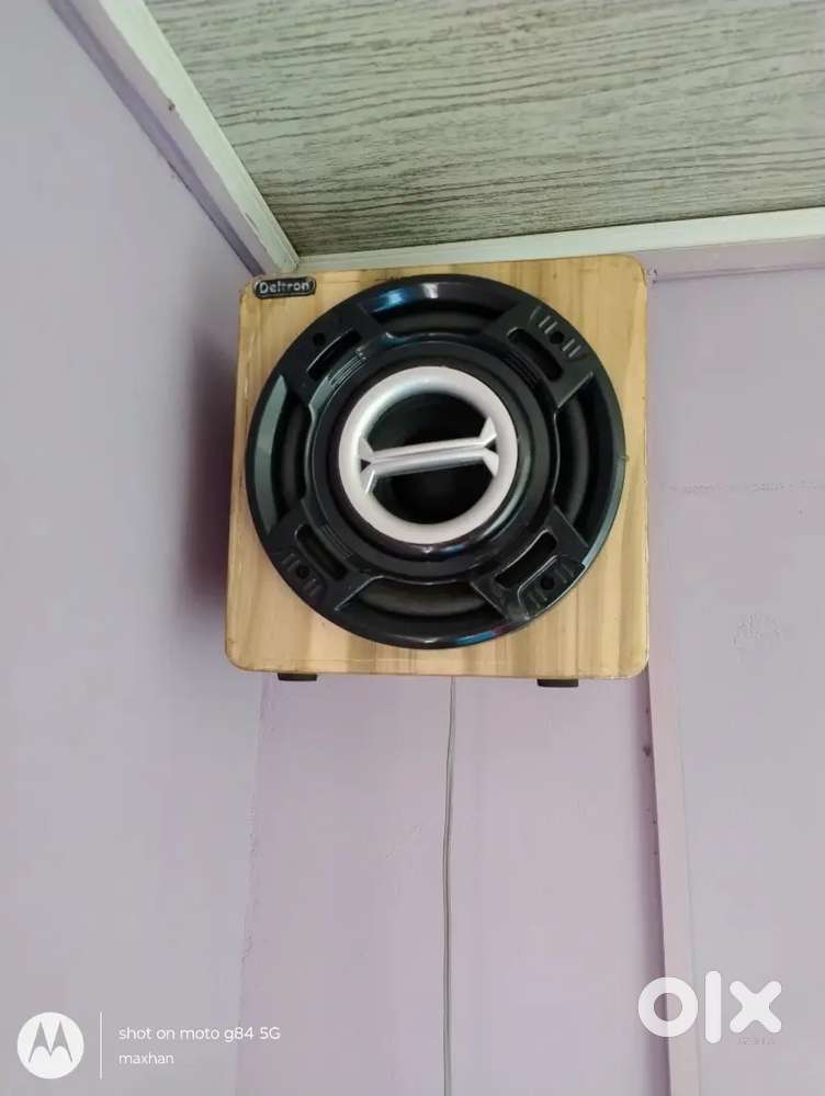 Subwoofer speaker's two pair