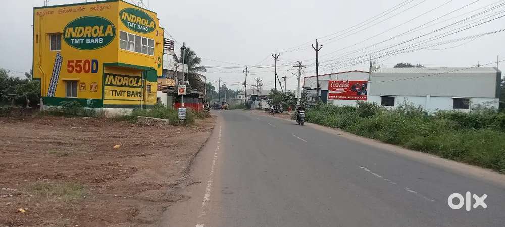 62 ft × 116 ft, 3 side's roads, 16.5 cent's, 50m idikarai main bus rou