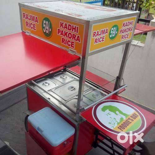 khadi rice and rajma rice cart business