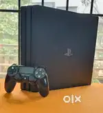 Sony PlayStation PS4 pro 1 TB Black Console  Best Condition