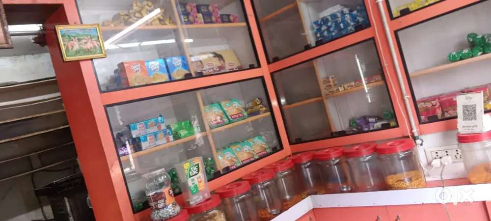 SHOP FURNITURE (wooden with glass)