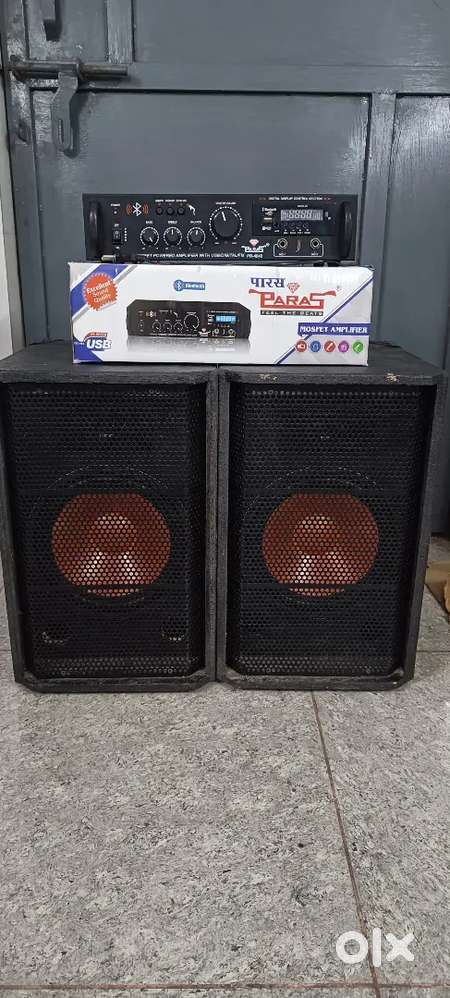 Speaker set amplifier(1200w) with speaker (700w)