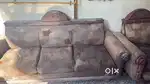 2 pcs 3 seater. 2 pcs 1 seater saghwan wood