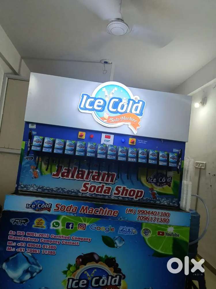 Soda vending machine