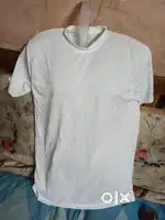 Sublimation white polyester t-shirt