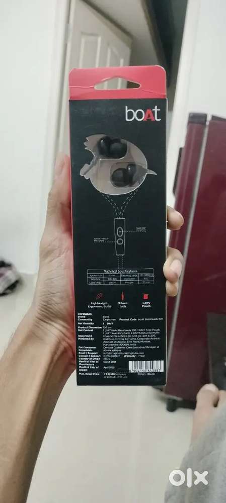 Boat Earphone