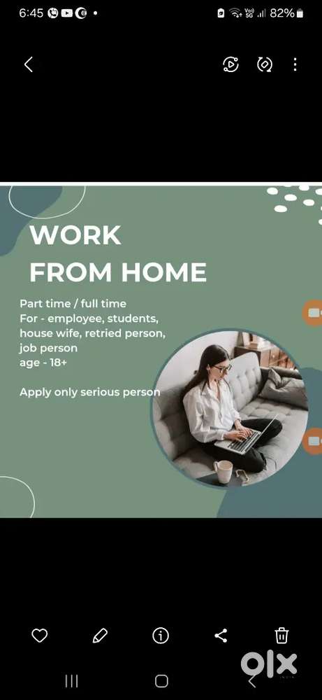 Work from home