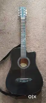 Guitar black colour