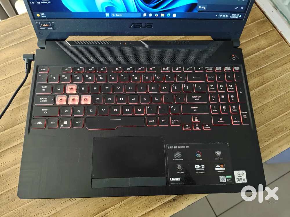 Ausu TUF gamin core i5 10th gan 16gb ram 512gb nvme ssd 8gb graphics