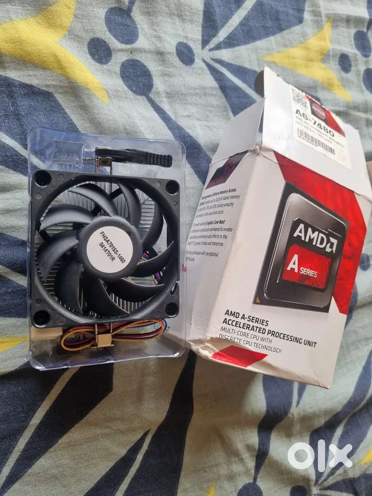Amd oem original cooler with 90mm fan completely unused brand new
