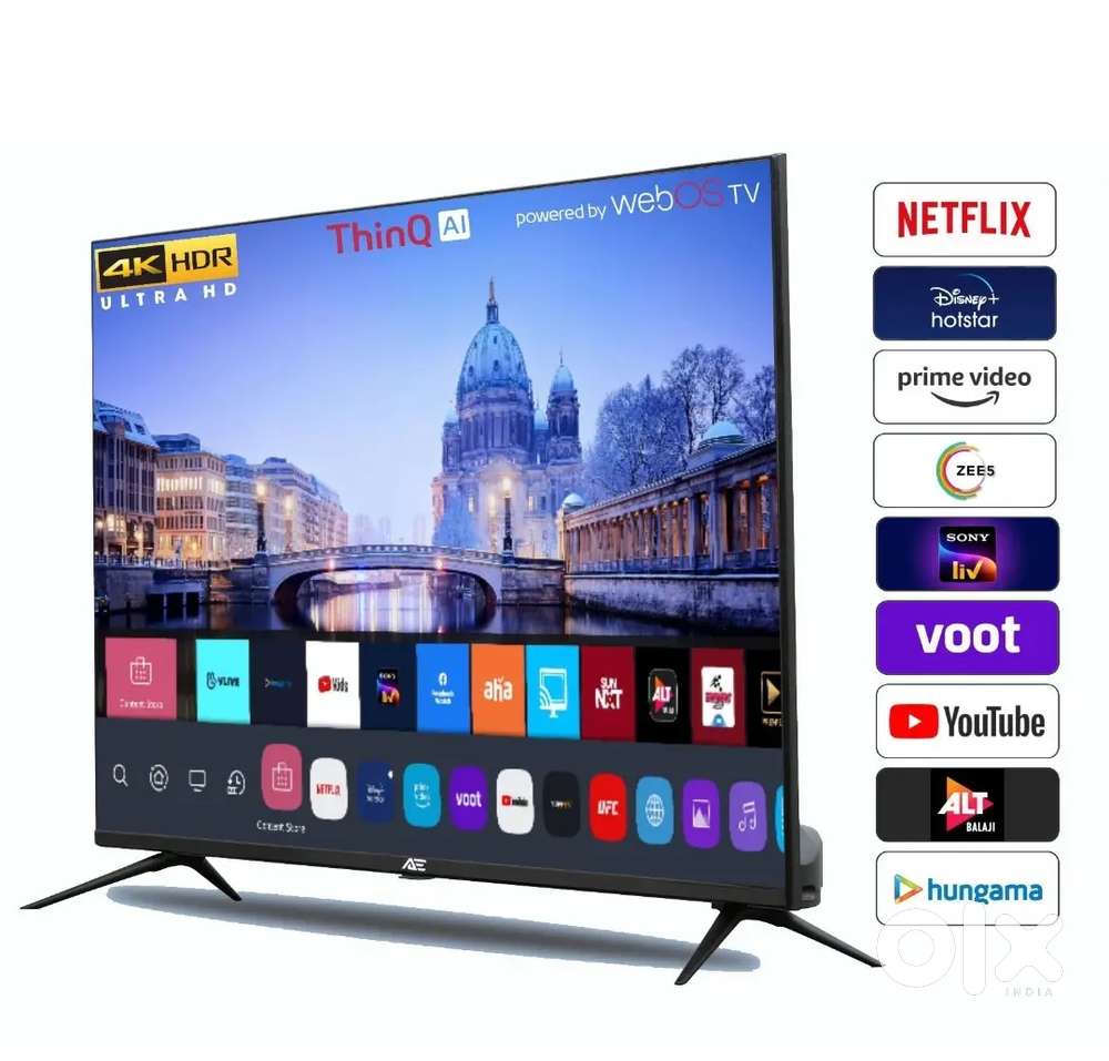 New impoted led tv