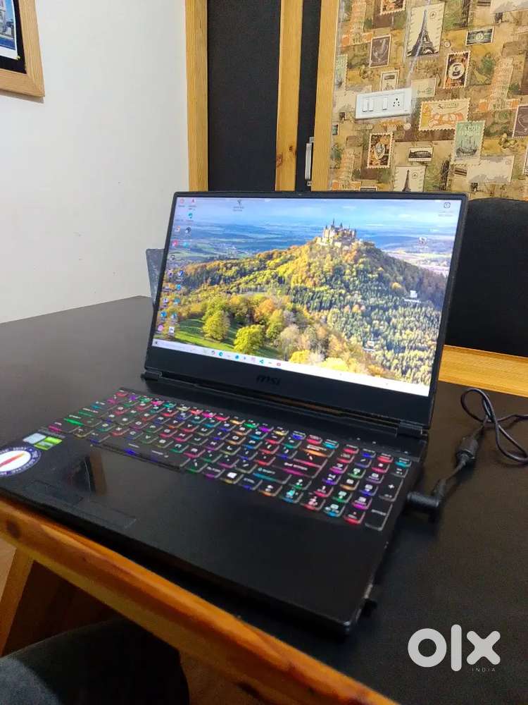 RGB keyboard  gta v and Gaming controller fully Gaming laptop