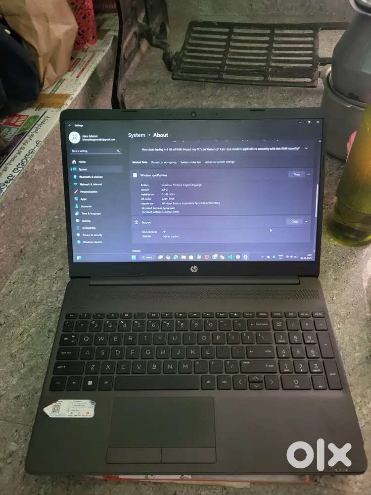 HP LAPTOP 8/256