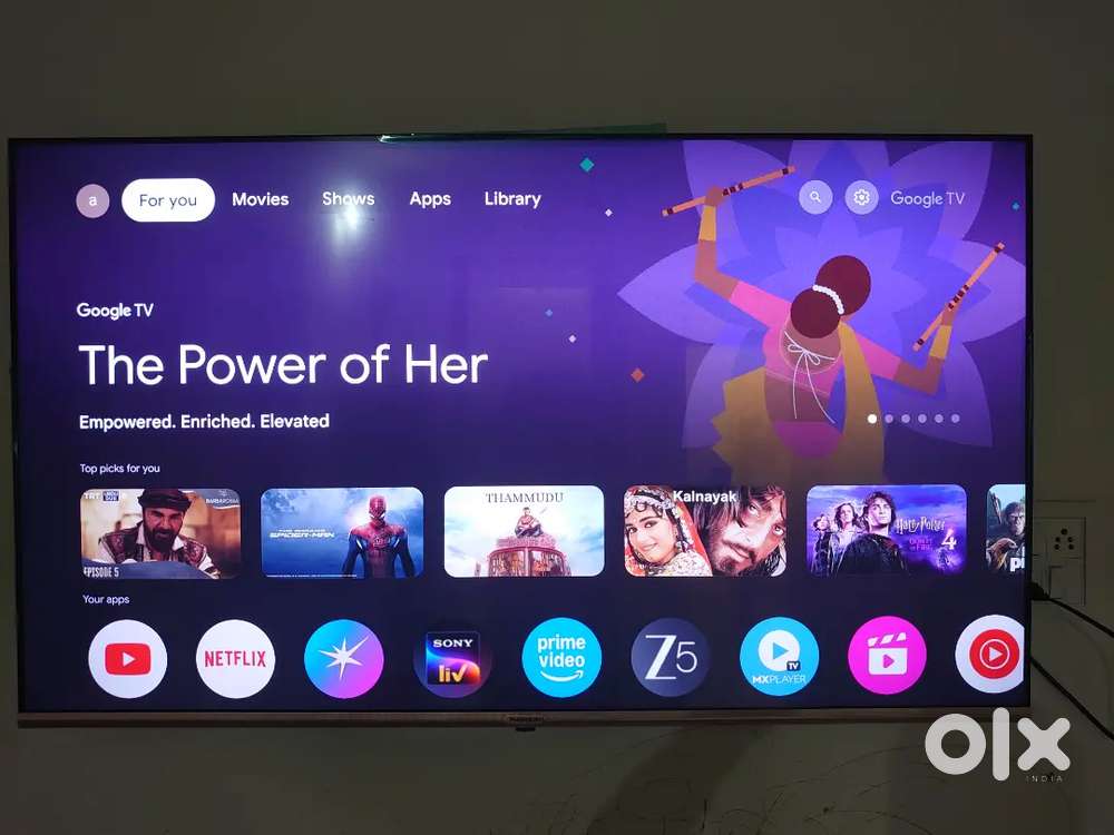 Thomson qled 4k google LED tv android 55 inch