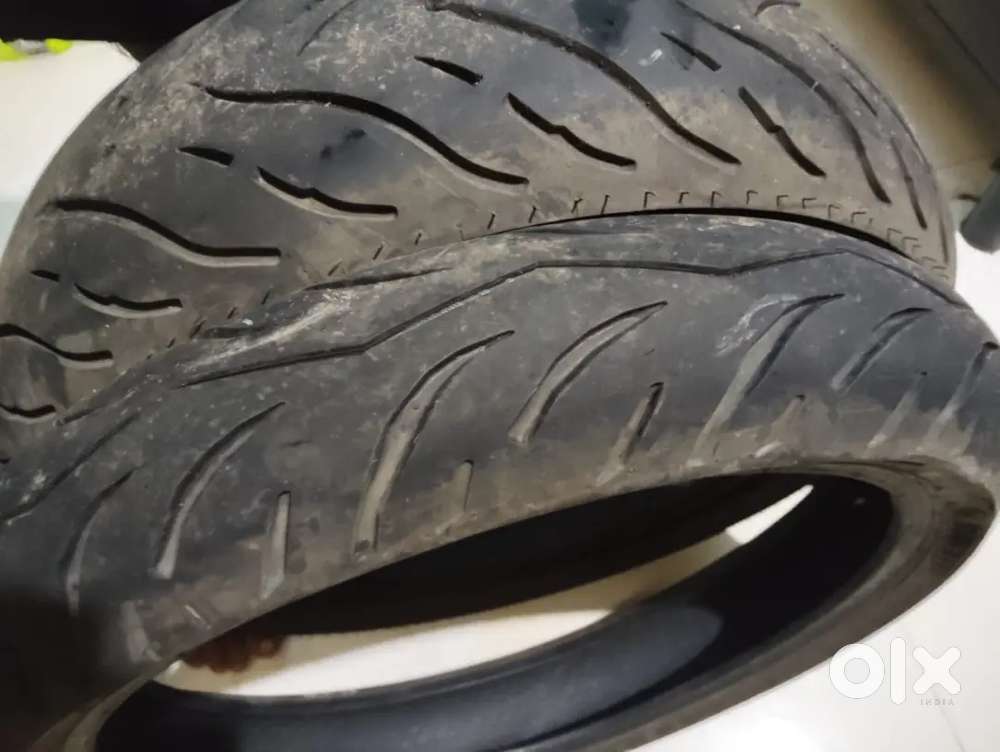 MRF TYRES duke or ns200 bikes fitted well