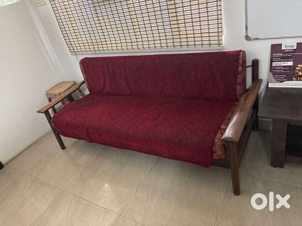Sofa set 3 seat Teak wood