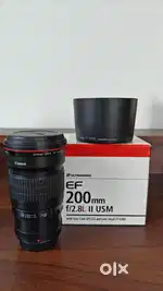 Canon EF 200mm f/2.8L II USM Telephoto Lens 