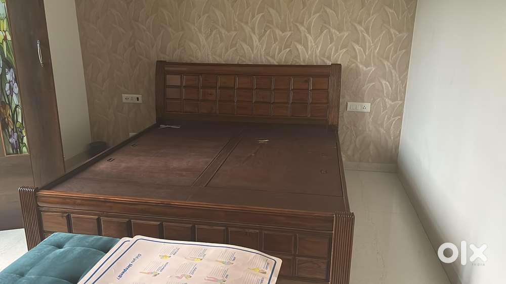 Sagwan wood (teak wood ) with side tables