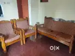 Wooden sofa