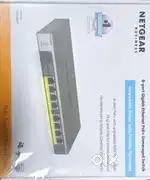 Netgare 8 Port Gigabit Poe Network Switch