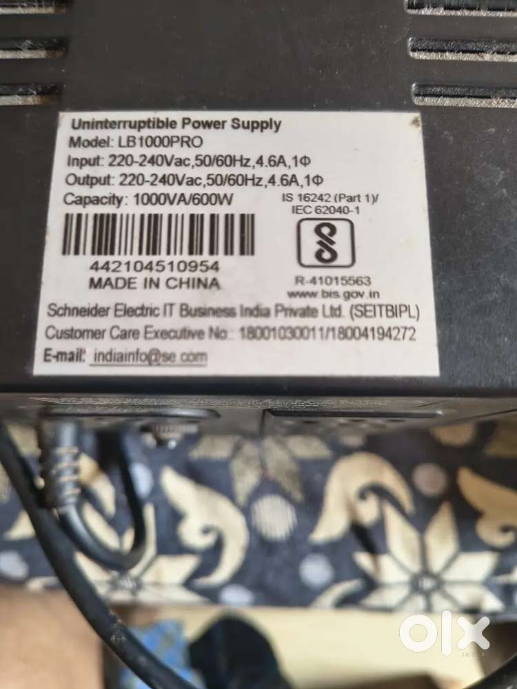 Luminous ups 1000 pro