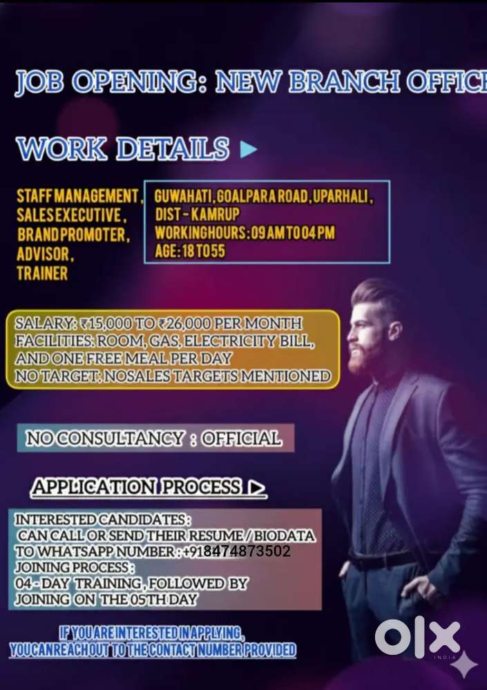 Stafmanagment,Salesexecutive,Brand promoter