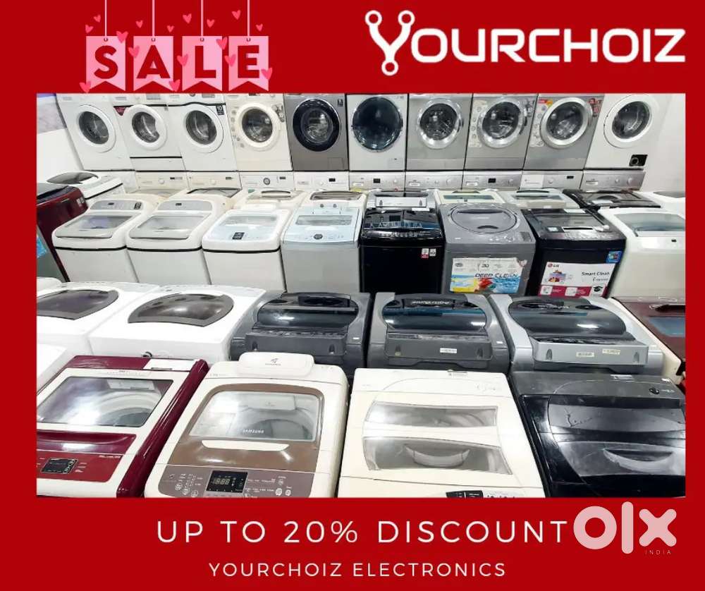 Save 50%Fully Tested refrigerator & washing machines _warranty include