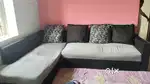 L shaped sofa set