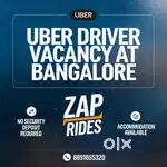 Need Uber driver in Bangalore