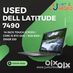 Used Dell Latitude 7490 Touch i5 8th Gen 8GB RAM 256GB SSD
