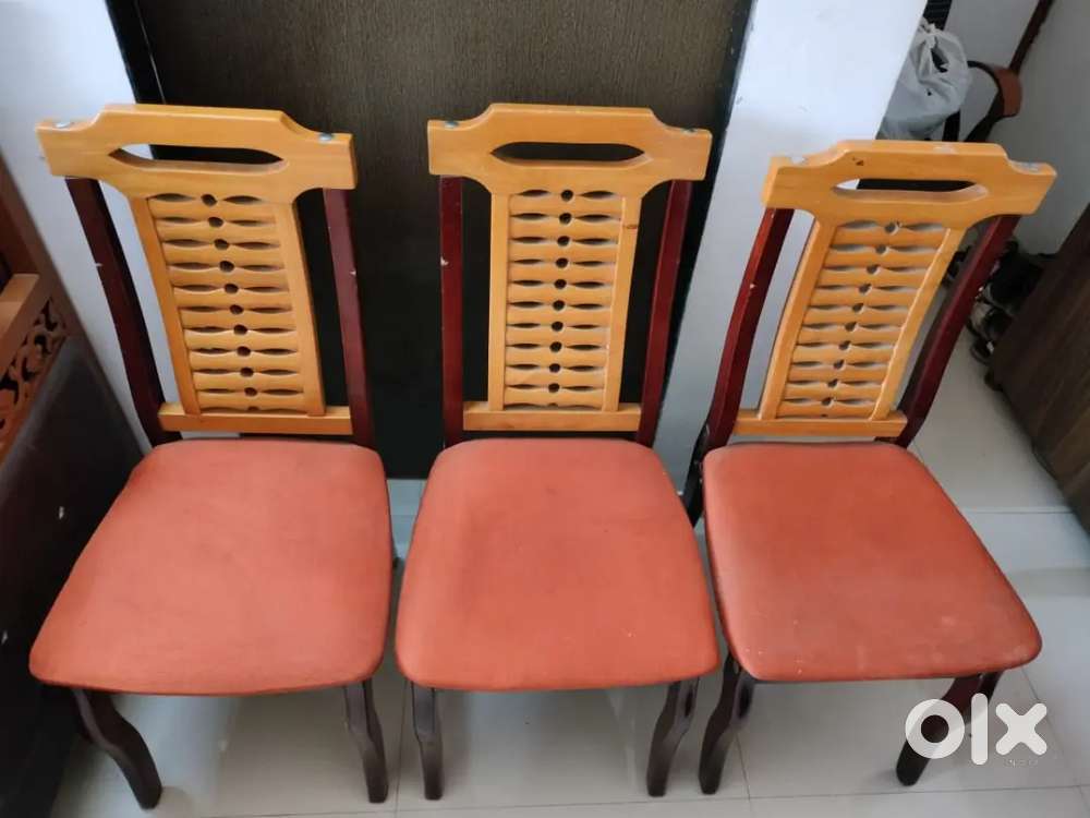 3 wooden chair for sale.