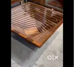 Teak wood center table