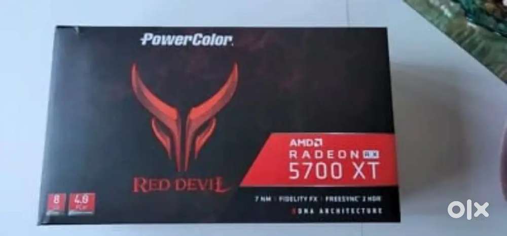Used RX 5700 XT PowerColor Red Devil AMD Radeon RX 5700 XT 8GB GDDR6.