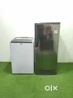 £02 WHIRLPOOL 6.2kg w/m, SAMSUNG 190ltr 5 star fridge chrome wit shipp