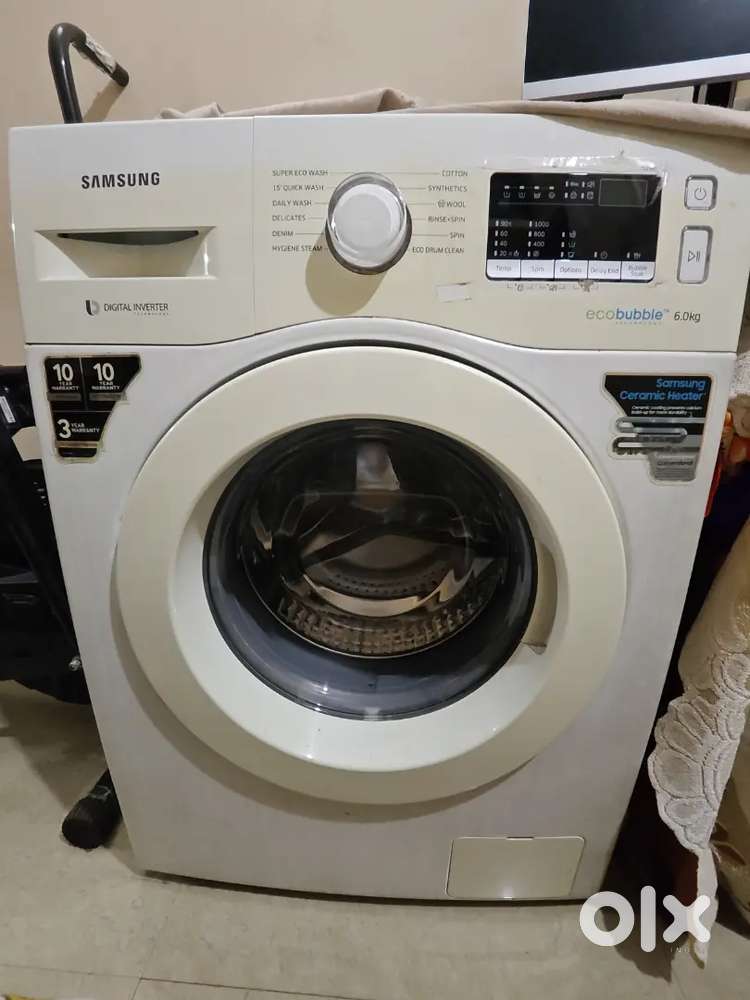 Samsung Front load 6kg washing machine ecobubble