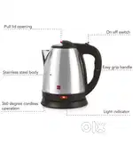 Electric Kettle Cello (1.5 ltr & Silver )