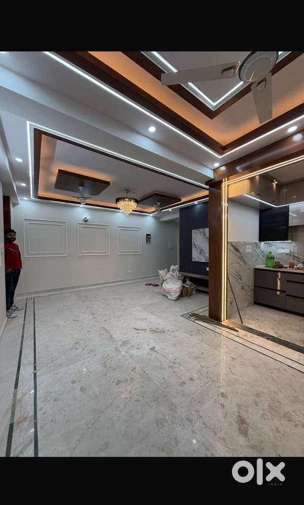 112 meter 3 bhk sami furnished flat for rent