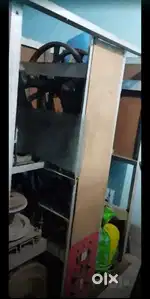 Autometic paper plate making machine double dye