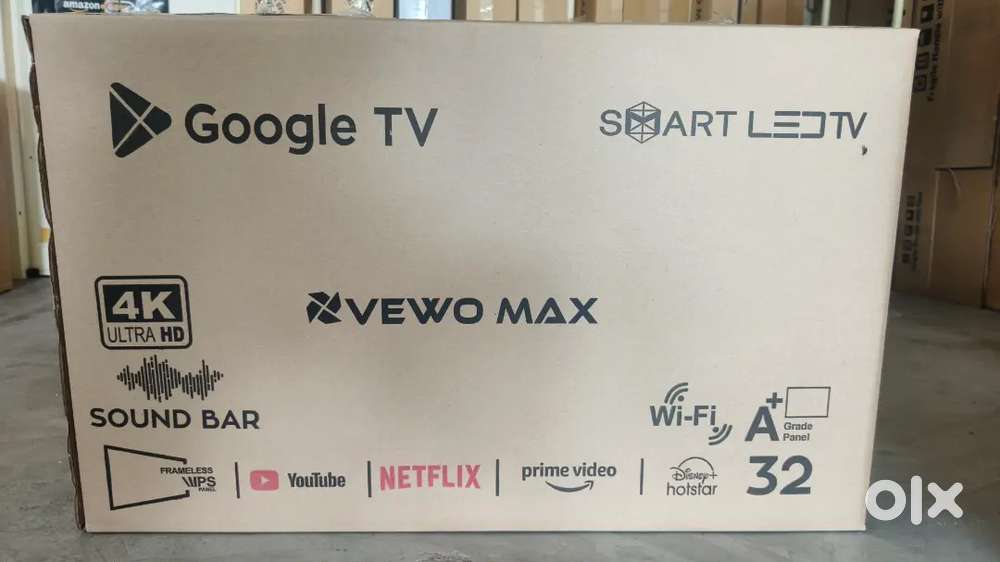 VEWOMAX LED TV 32's smart Google TV